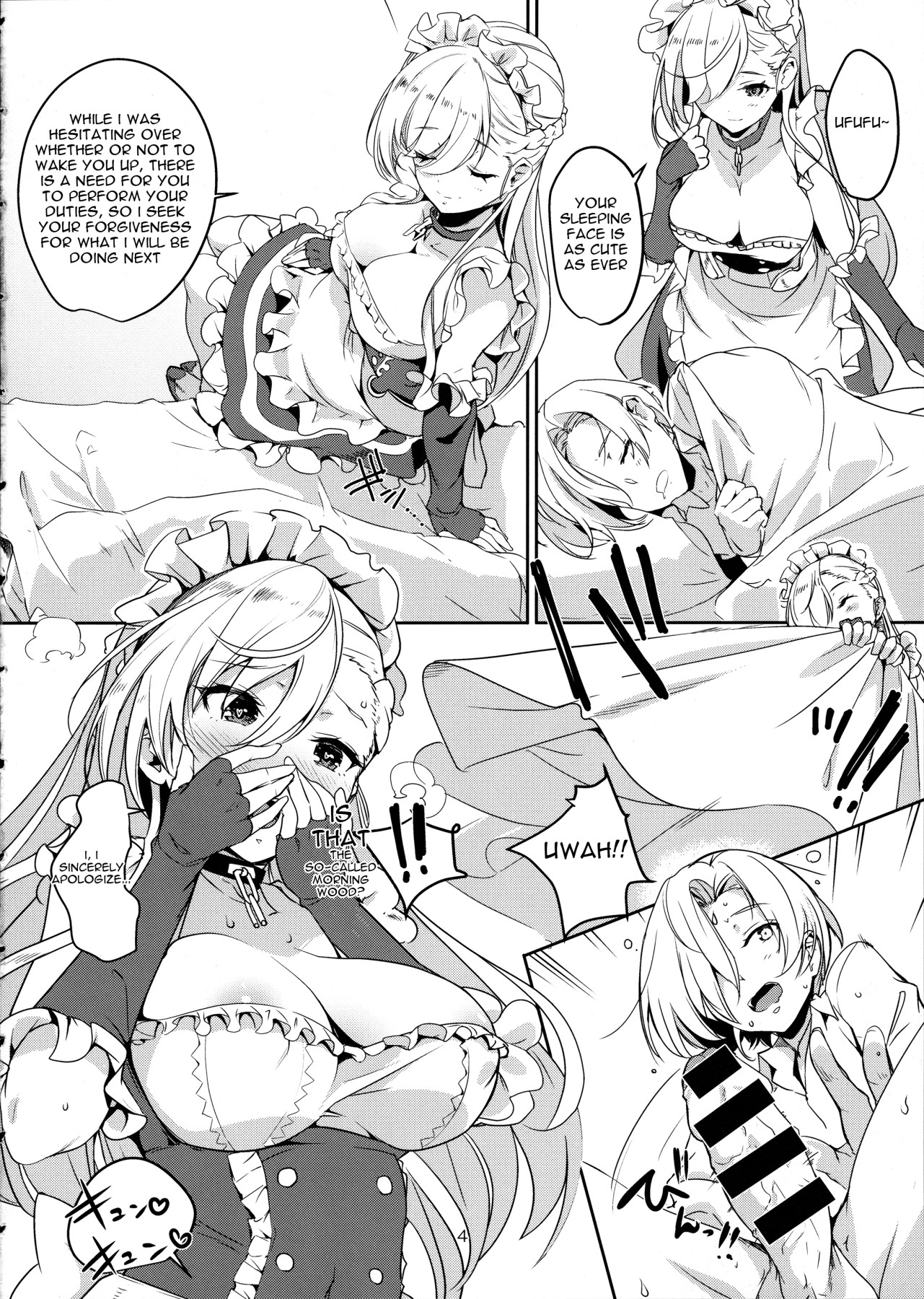 Hentai Manga Comic-I Did It With The Maid-Read-5